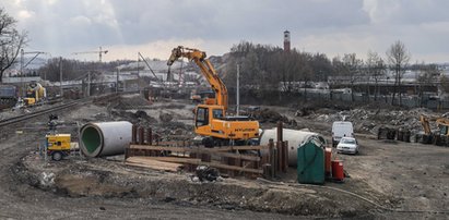 Tak się buduje Trasa Łagiewnicka. Utrudnienia na południu Krakowa