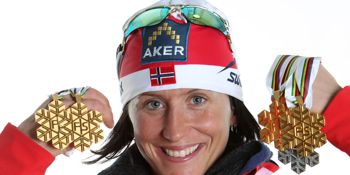 Marit Bjoergen chce zdobyć sześć złotych medali mistrzostw świata