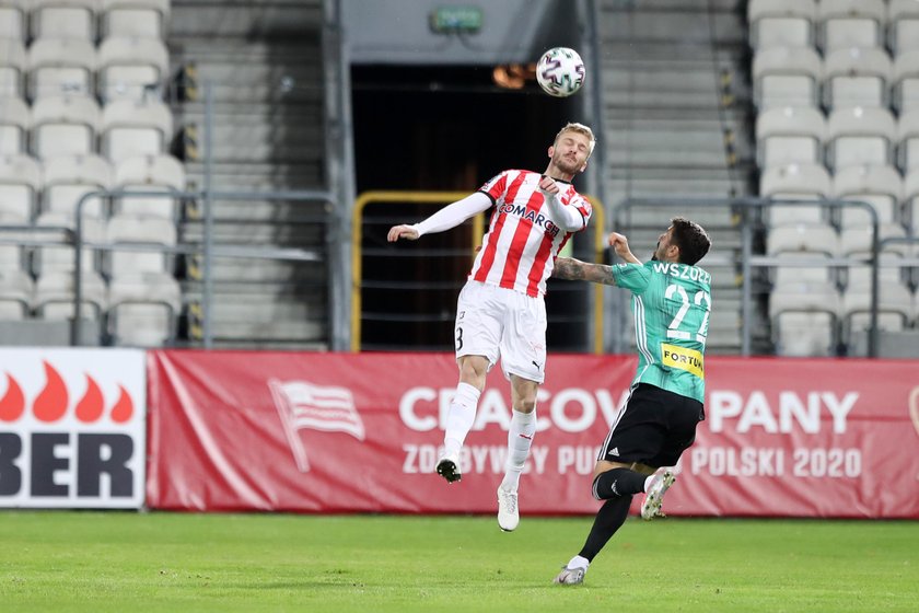 Pilka nozna. PKO Ekstraklasa. Cracovia Krakow - Legia Warszawa. 22.11.2020