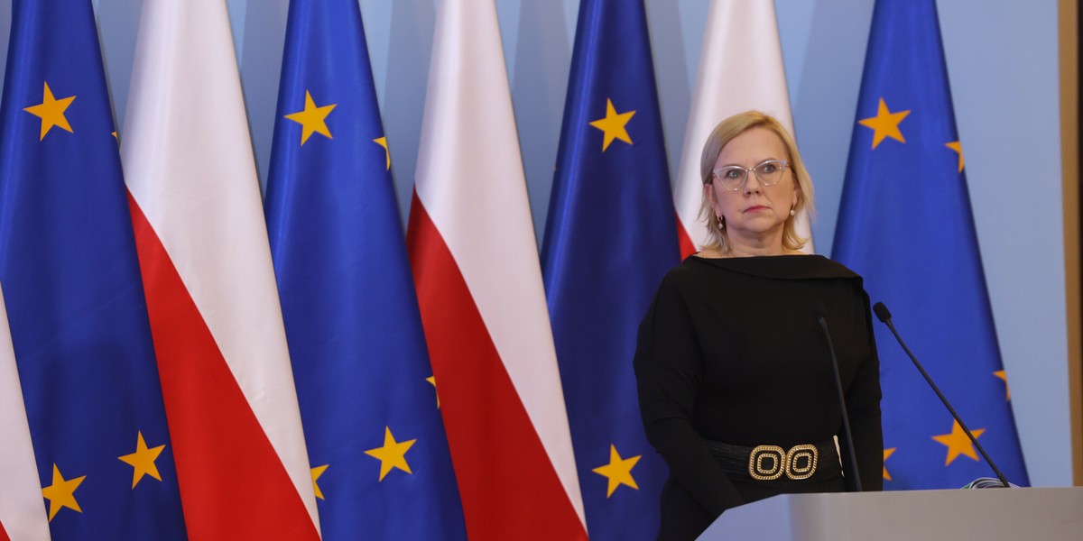 Anna Moskwa, minister klimatu i środowiska.