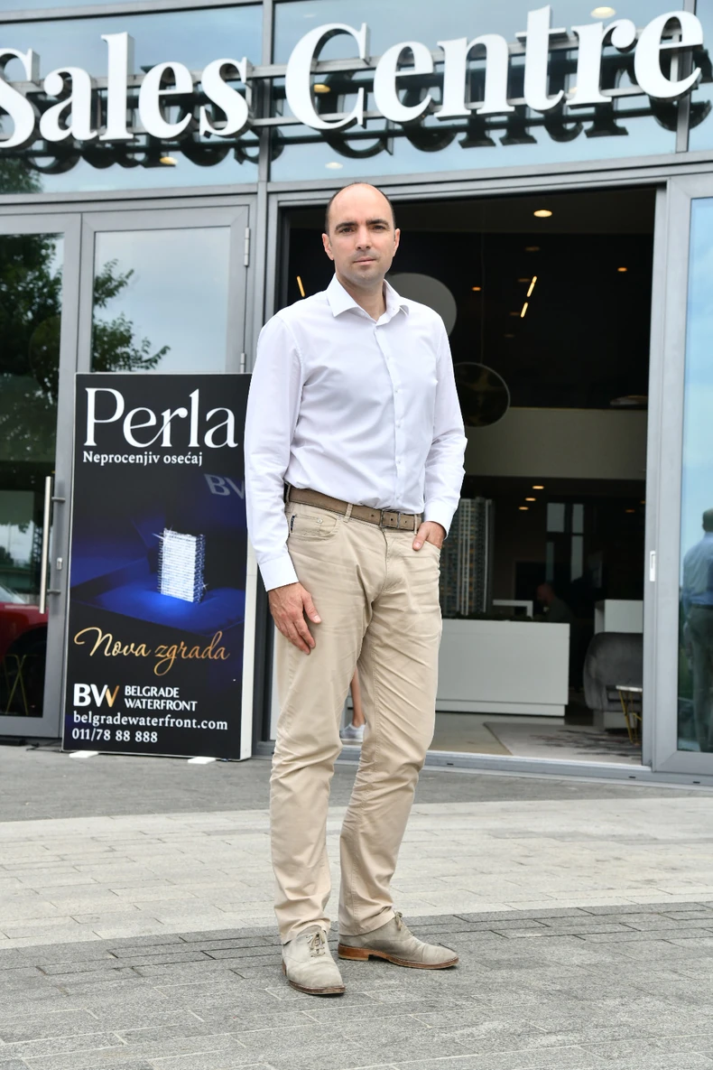 Bojan Bulatović, direktor prodaje Beograda na vodi