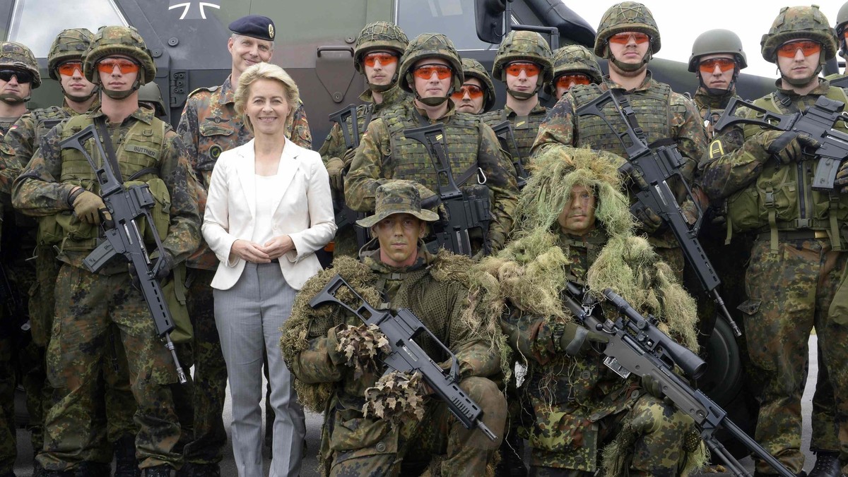 Bundeswehra Ursula von der Leyen