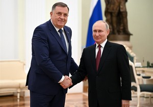 Milorad Dodik i Vladimir Putin u Moskvi 23. maja