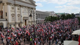 wielki marsz za polską karola nawrockiego [zdjęcia]