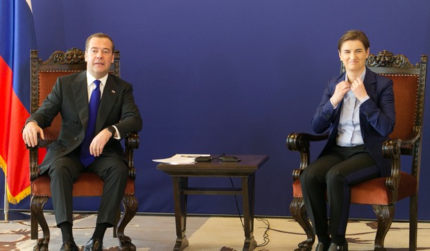 Medvedev i Brnabić