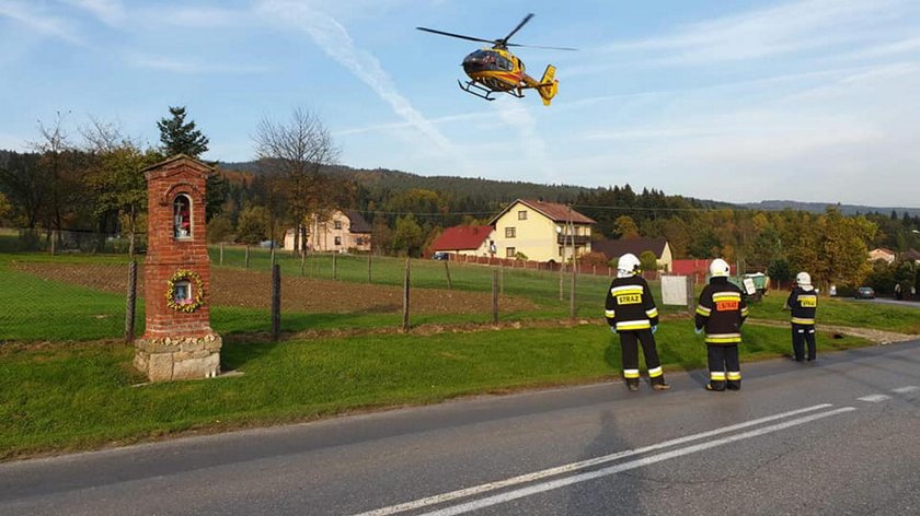 Gilowice: zginęła ciężarna, córka w stanie krytycznym 