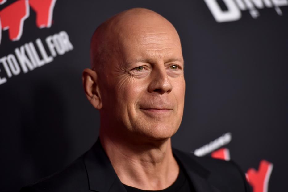 Így van most a demenciával küzdő Bruce Willis. Fotó: Getty Images