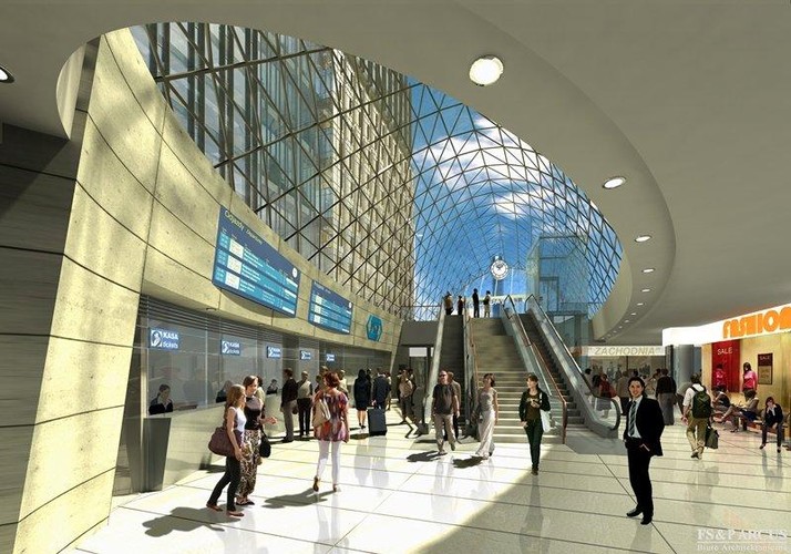 Dworzec Warszawa Zachodnia, wizualizacja