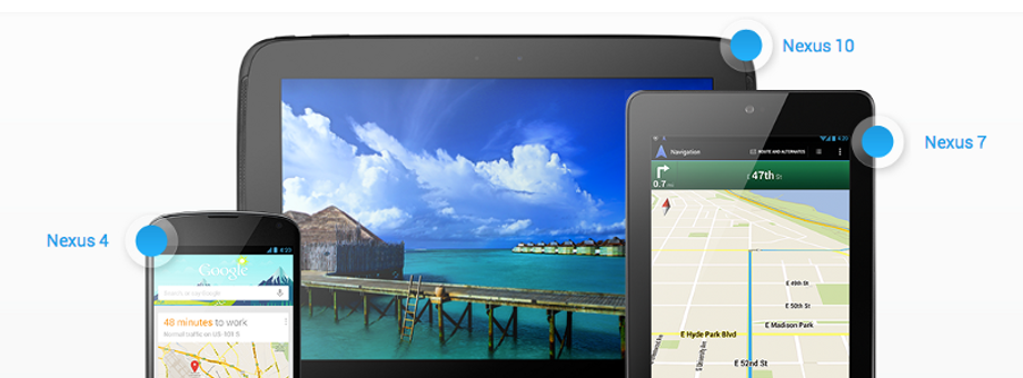 rodzina Google Nexus
