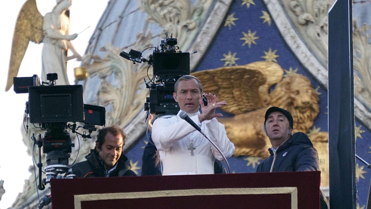 ITALY TELEVISION (The Young Pope TV series film shooting in Venice)