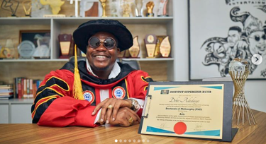 Mr Macaroni and Frodd receive multiple Doctorate degrees