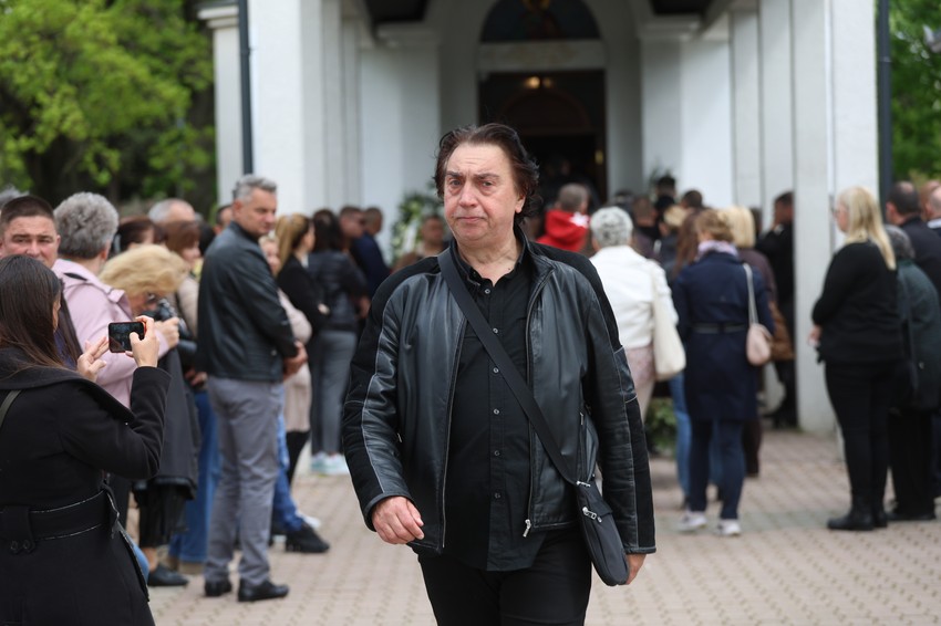 Sahrana Saše Katančića Novo Groblje