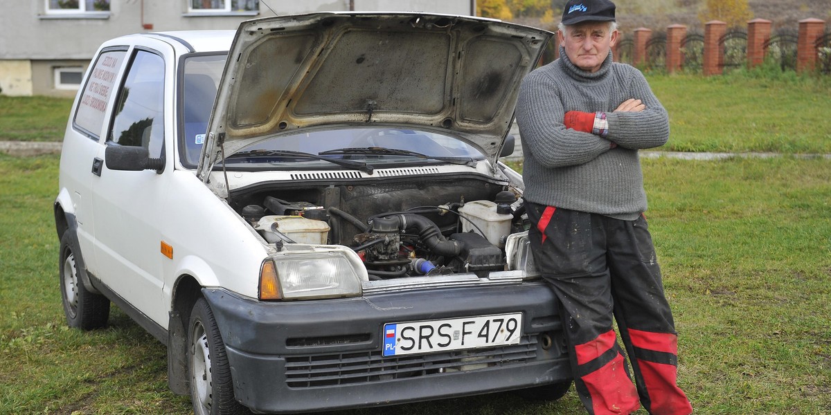 Mieczysław Zieliński i jego ekologiczne auto