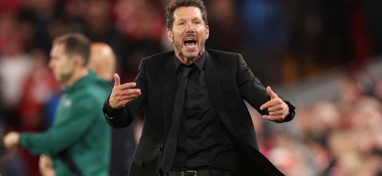Skandaliczne zachowanie Diego Simeone. Trener Atletico Madryt wpadł w furię