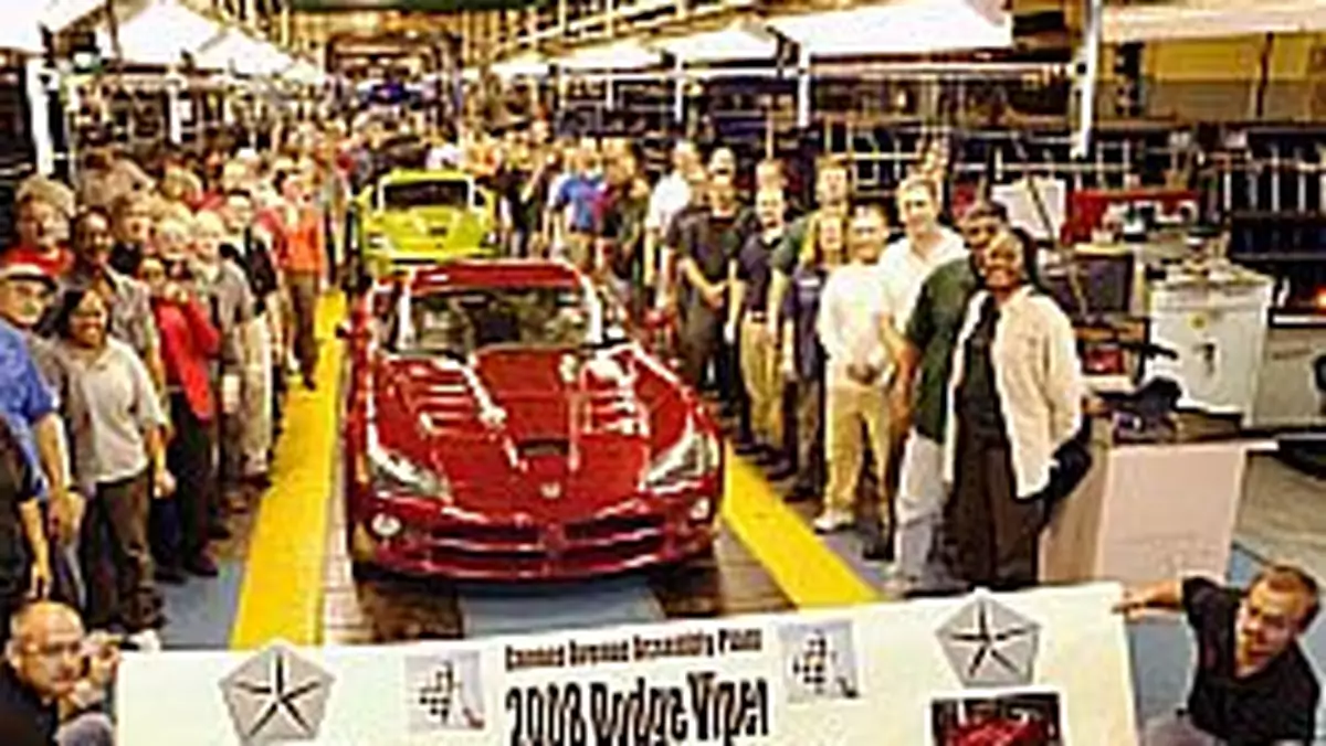 Dodge: nowy Viper SRT10 model roku 2008 już w produkcji