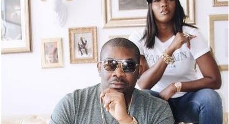 Don Jazzy and Tiwa Savage take a dope picture together