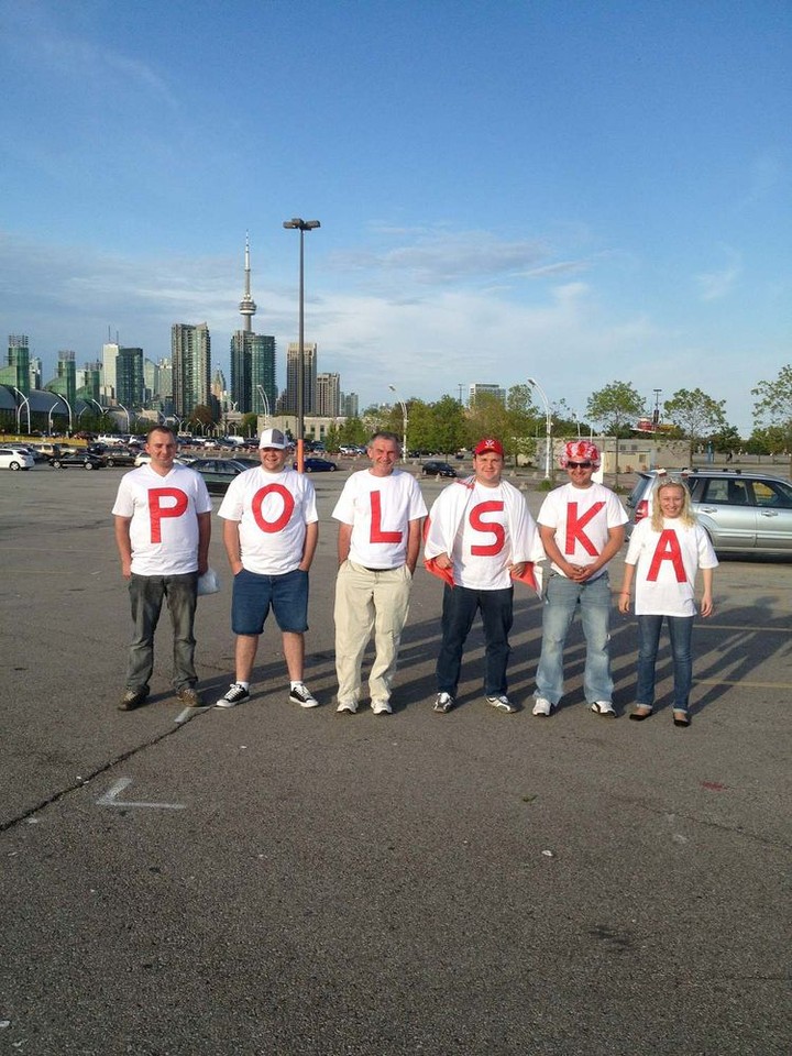 Polscy kibice z Toronto, fot. Daj Znać