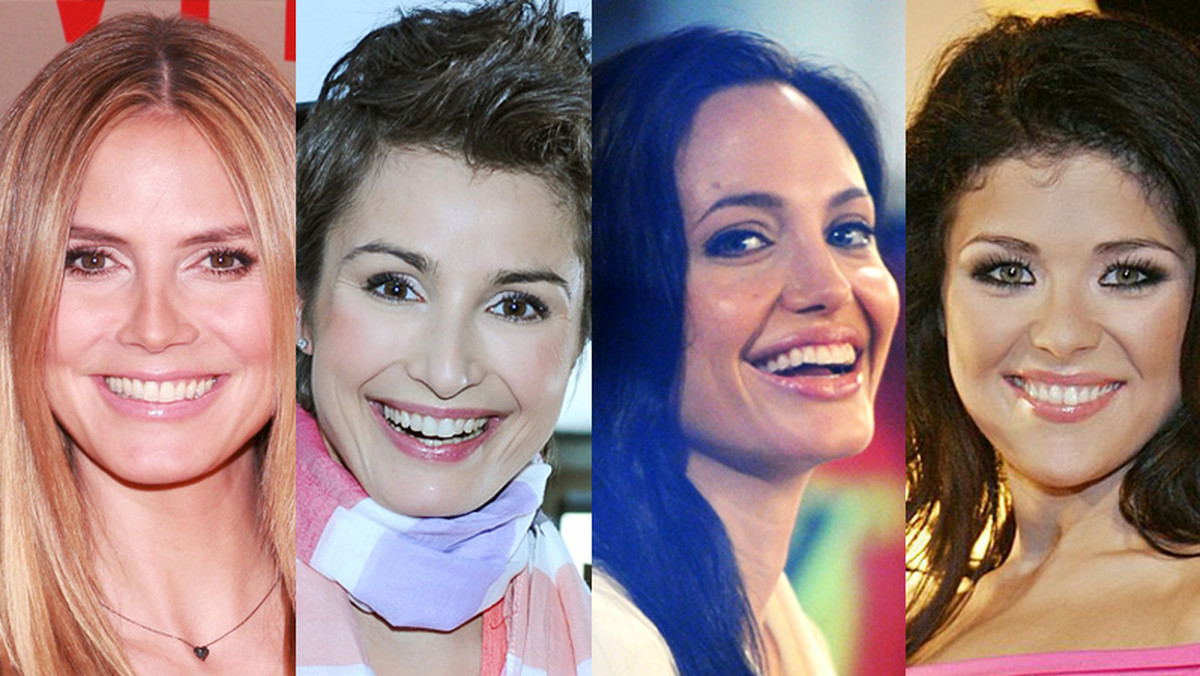 Heidi Klum? Joanna Brodzik? A może Angelina Jolie? Która z gwiazd najładniej się uśmiecha? Głosuj w naszym plebiscycie!