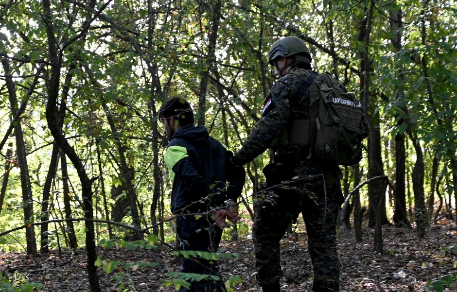 Suzbijanje migranata na severu Srbije 