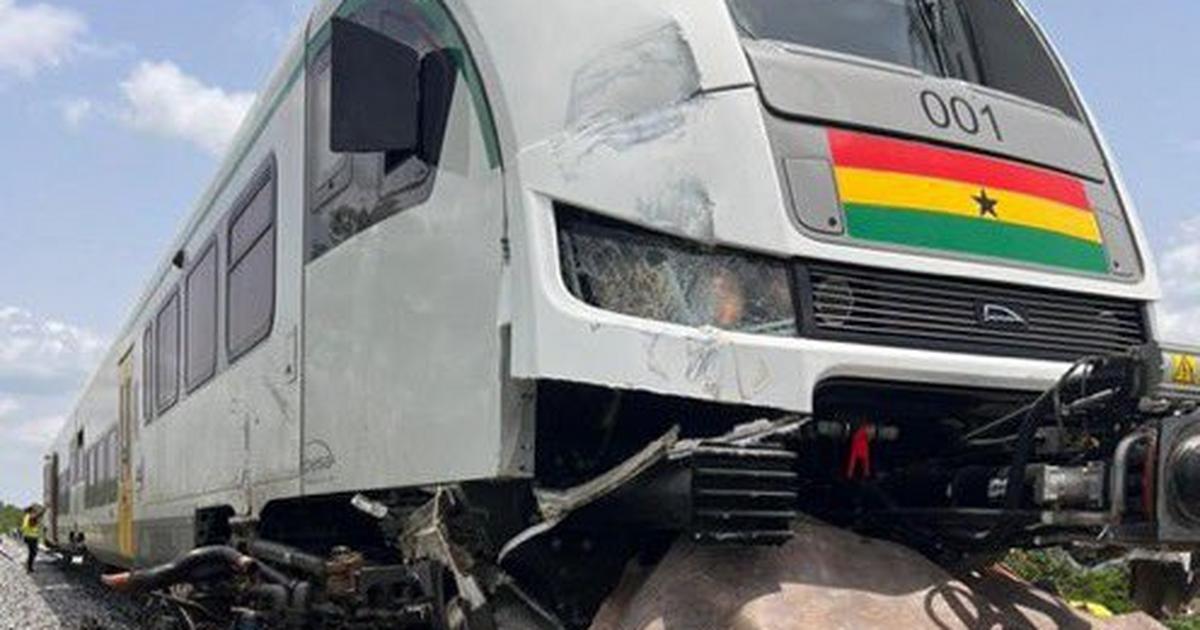 No passenger injured in accident involving Ghana’s newly imported train – Minister