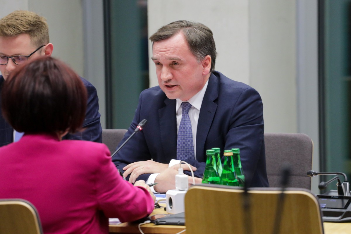 Zbigniew Ziobro na posiedzeniu sejmowej Komisji Sprawiedliwości i Praw Człowieka