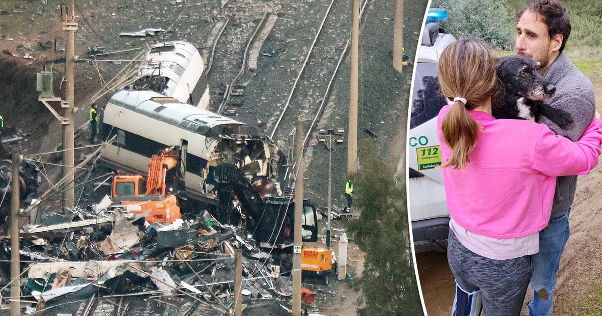 Szczęśliwy finał poszukiwań po katastrofie kolejowej w Hiszpanii. Te zdjęcia obiegają sieć