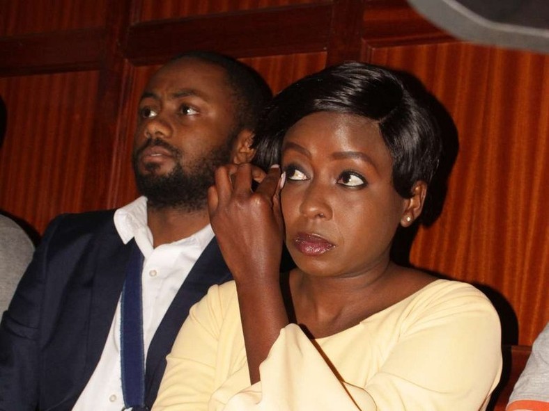 Journalist Jackie Maribe and her fiancé Joseph Irungu 