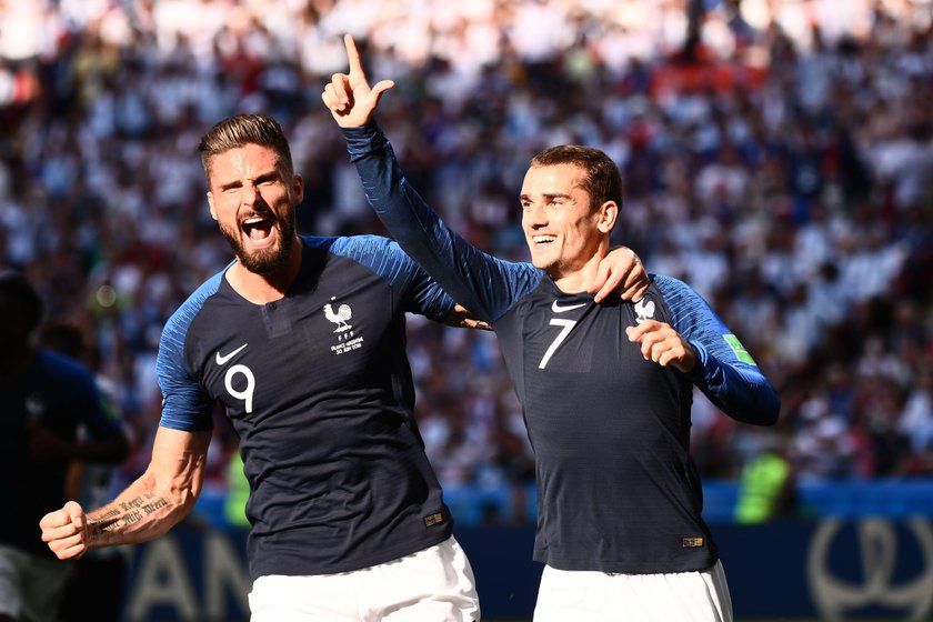 Antoine Griezmann i Olivier Giroud