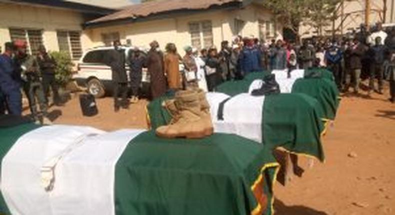 NSCDC hands over corpses to families of personnel killed by bandits in Kaduna