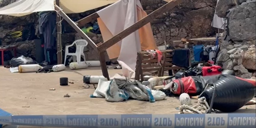 Prvi snimci sa lica mesta