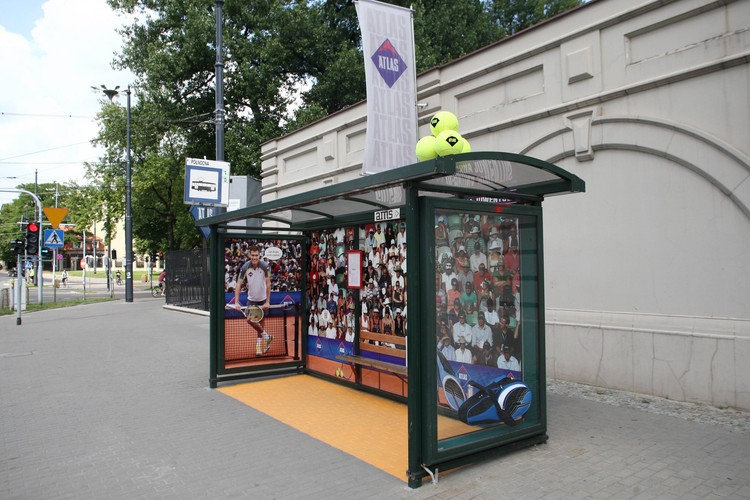 Jerzy Janowicz ma swój... przystanek tramwajowy