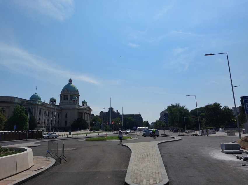 Završen kružni tok na Trgu Nikole Pašića