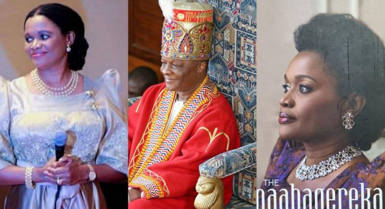 The Nabagereka of Buganda, Sylvia Nagginda, and the Kabaka of Buganda, Ronald Muwenda Mutebi.