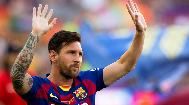 Lionel Messi távozik a Barcától /Fotó: MTI