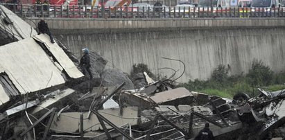 "Widzieliśmy jak kruszy się most"- wstrząsające relacje świadków tragedii w Genui