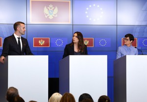 Marta Kos i Milojko Spajić