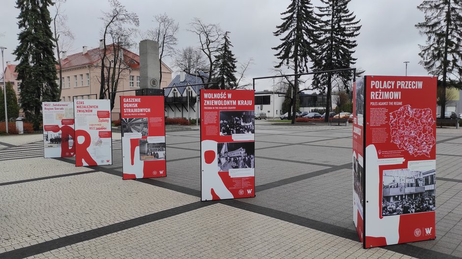 Wystawa "Tu rodziła się Solidarność" w Sieradzu