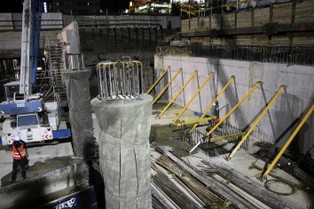 II linia metra w Warszawie: zobacz zdjęcia z łączenia stacji "Świętokrzyska"