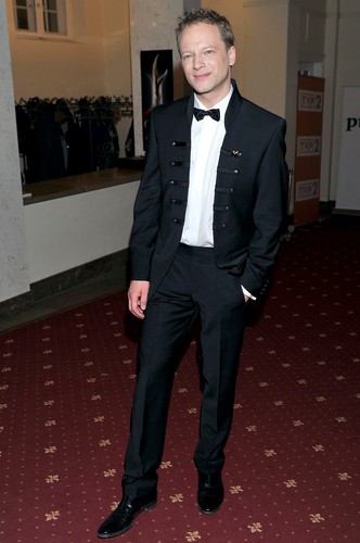 Maciej Stuhr za kulisami gali Orłów 2014