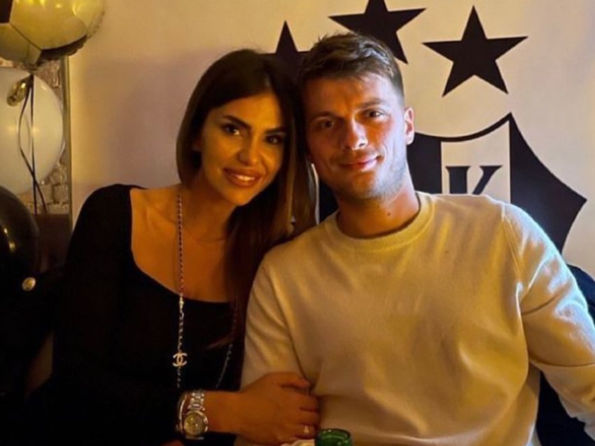 Adem Ljajić sa ženom