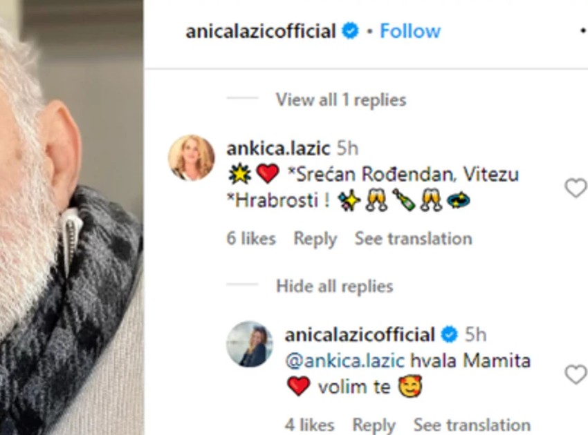 Komentar majke Anice Lazić