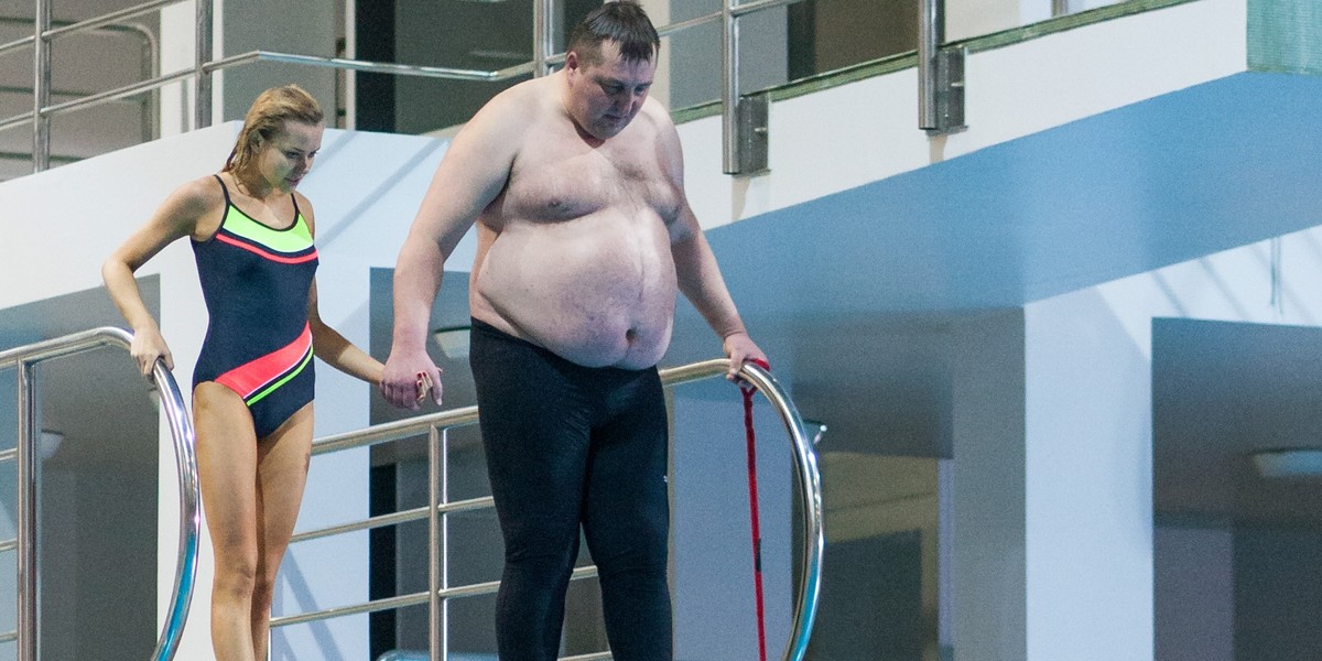 Adam Kraśko i Ola Ciupa - Celebrity Splash