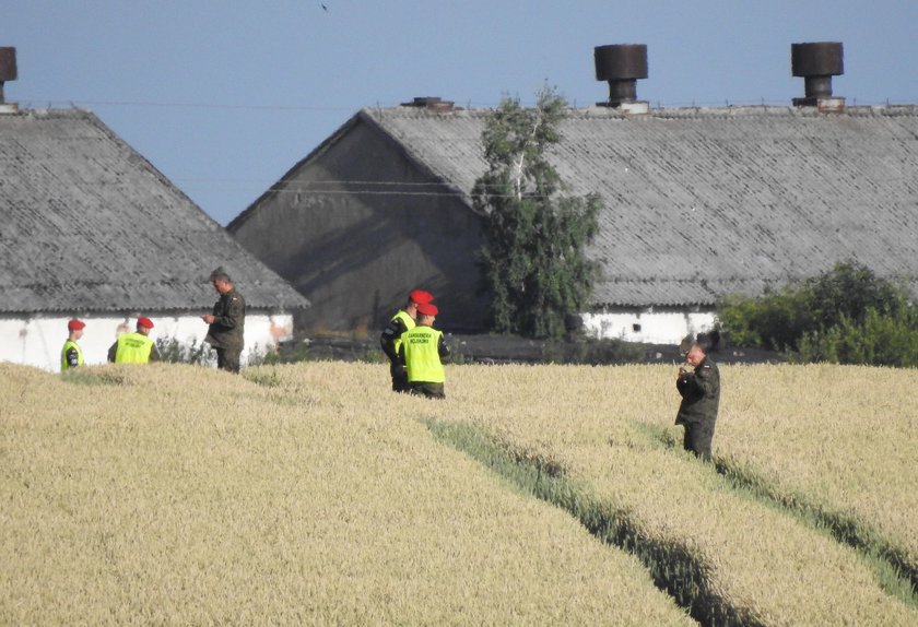 Katastrofa koło Pasłęka. Rozbił się wojskowy myśliwiec