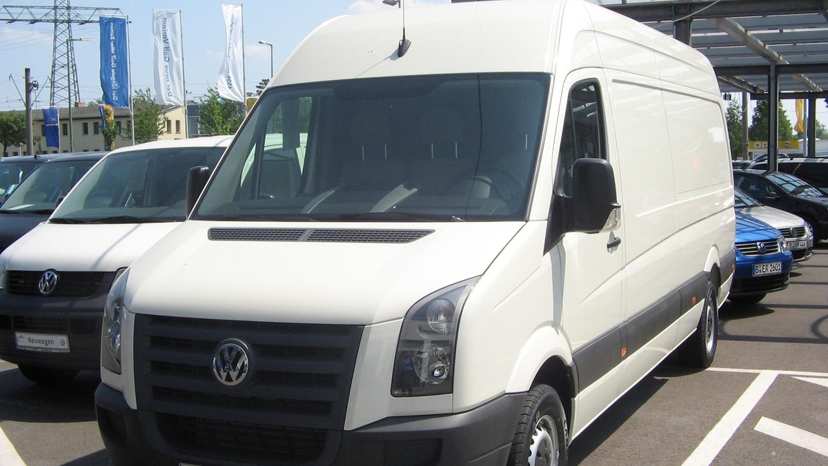 Volkswagen Crafter motoryzacja samochody