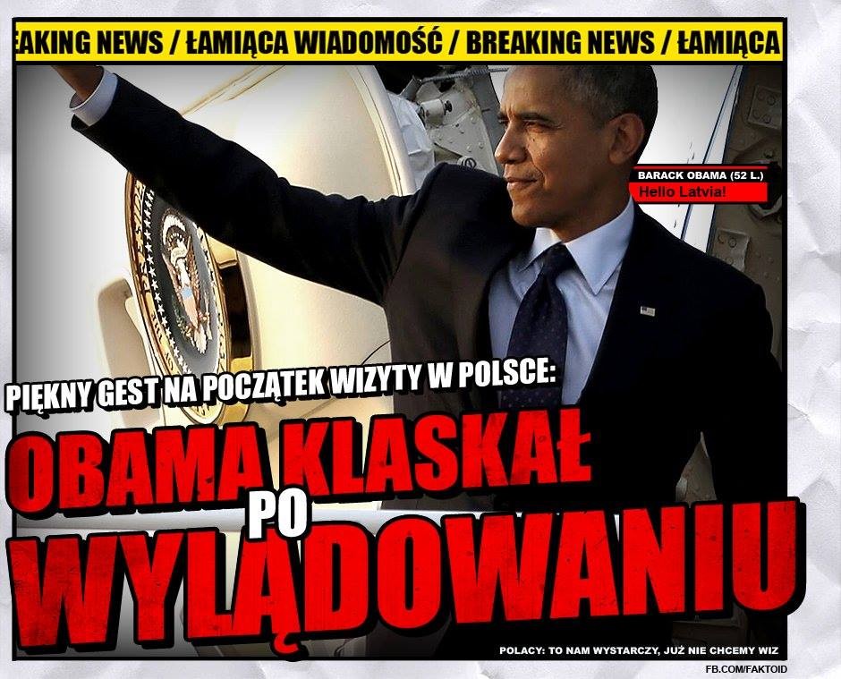 Wizyta Baracka Obamy okiem internautów