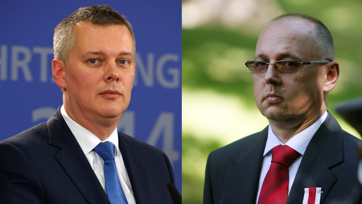 Tomasz Siemoniak i generał Janusz Nosek