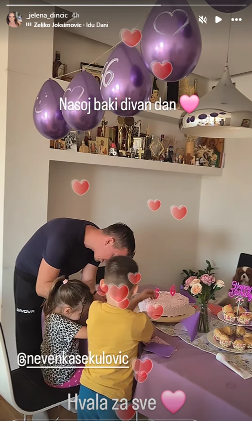 Jelena i Milan Dinčić Dinča (Foto: Instagram)