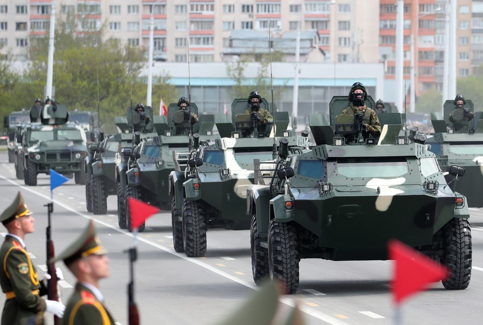 Obchody 75. rocznicy zakończenia II wojny światowej. Uroczystości w Mińsku