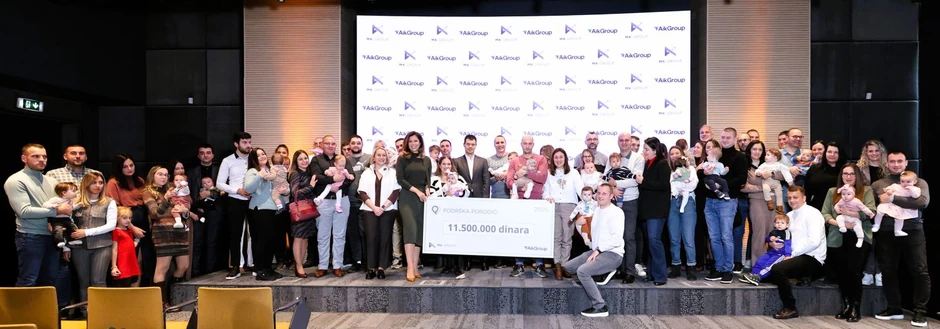 MK Group i AikGroup - Podrška porodici 2025