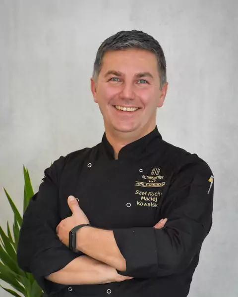Maciej Kowalski, szef kuchni restauracji Bagatela (Hotel Kolumna Park***)